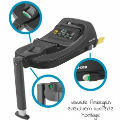 Babyschale CabrioFix i-Size ab Geburt-12 Monate (40-75 cm) i-Size Base, Einschlagdecke & Schnullerbox - Essential Green - Kollektion 2025