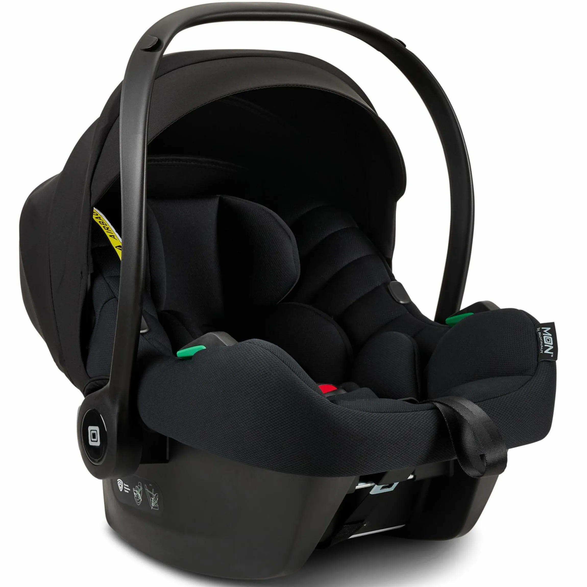 Babyschale Cosmo R129 i-Size by Avionaut ab Geburt - 13 kg (40 cm -75 cm) - Black - Kollektion 2024
