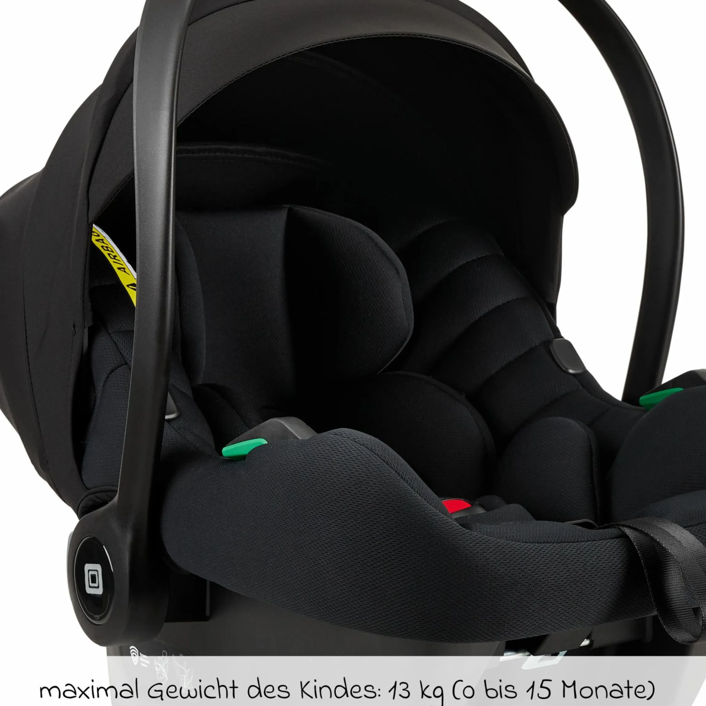 Babyschale Cosmo R129 i-Size by Avionaut ab Geburt - 13 kg (40 cm -75 cm) - Black - Kollektion 2024