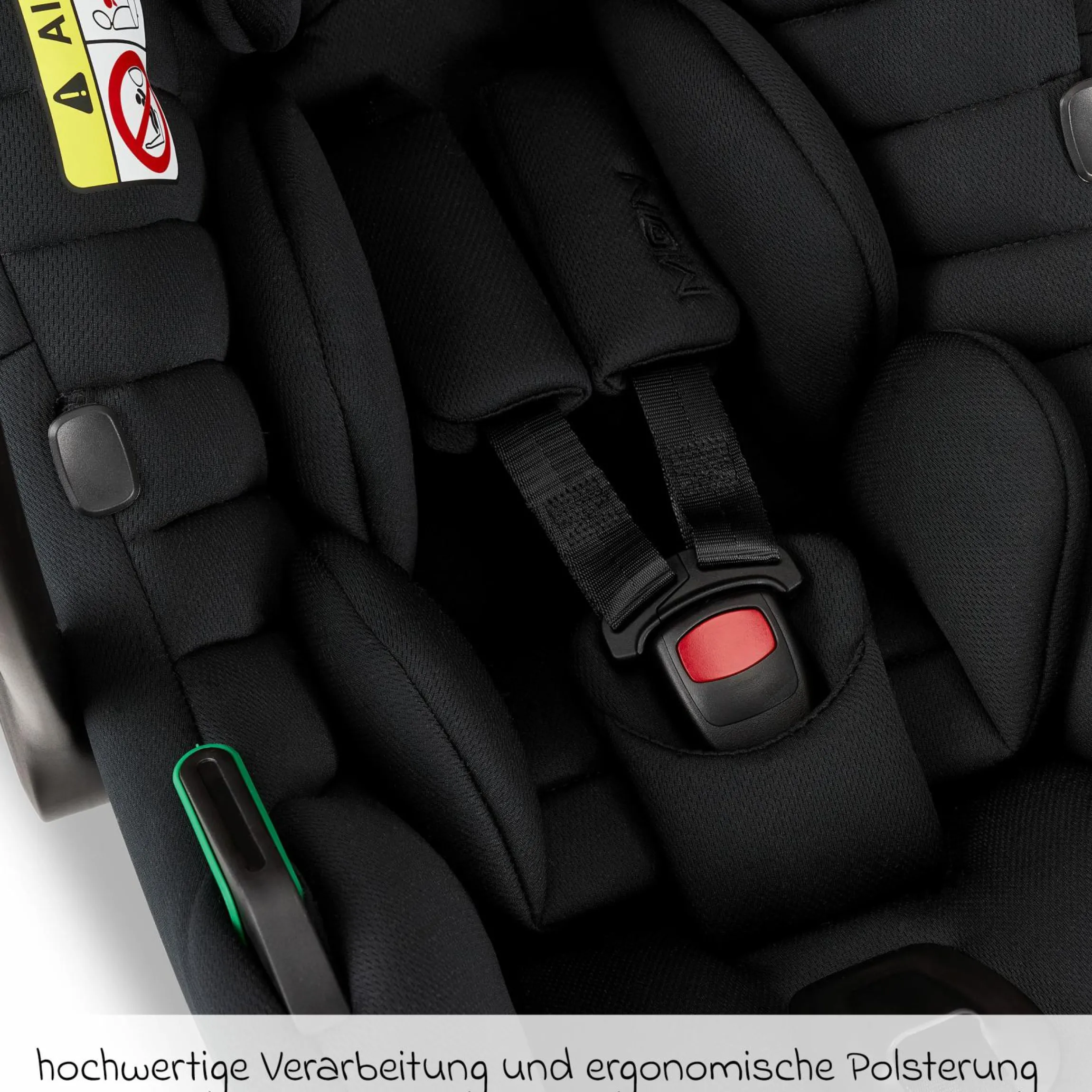 Babyschale Cosmo R129 i-Size by Avionaut ab Geburt - 13 kg (40 cm -75 cm) - Black - Kollektion 2024