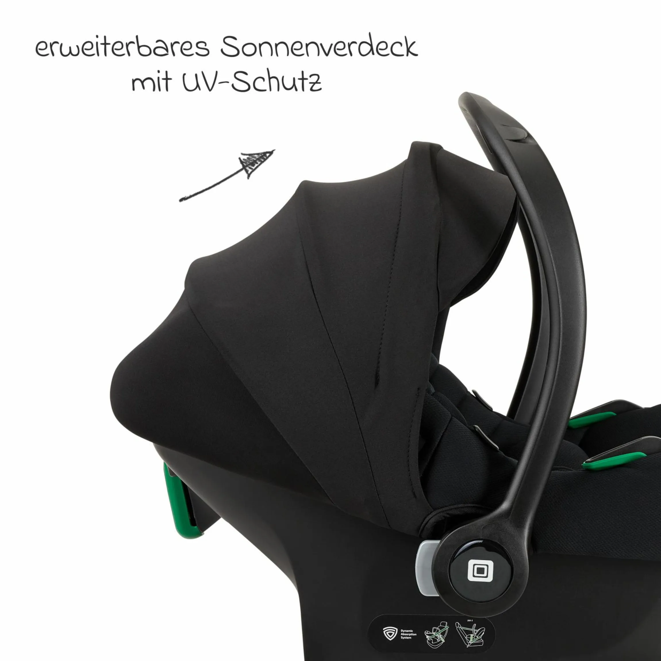 Babyschale Cosmo R129 i-Size by Avionaut ab Geburt - 13 kg (40 cm -75 cm) - Black - Kollektion 2024