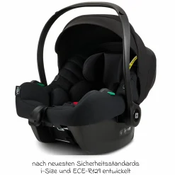 Babyschale Cosmo R129 i-Size by Avionaut ab Geburt - 13 kg (40 cm -75 cm) - Black - Kollektion 2024