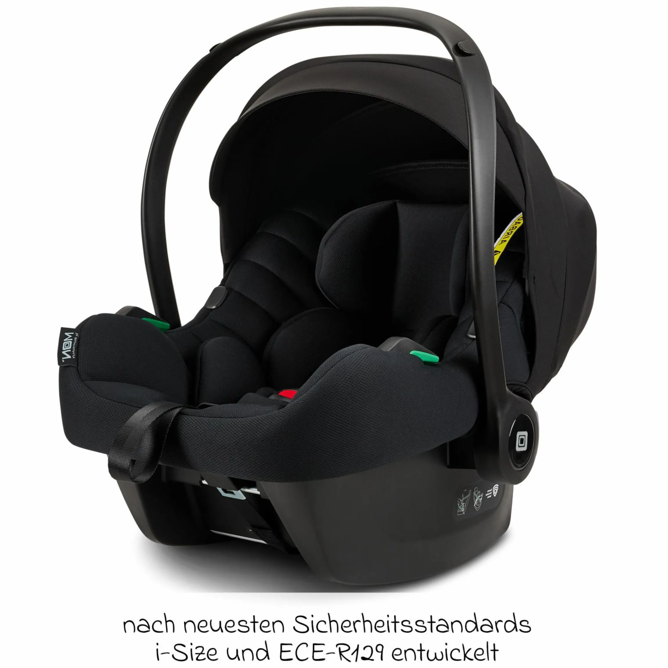 Babyschale Cosmo R129 i-Size by Avionaut ab Geburt - 13 kg (40 cm -75 cm) - Black - Kollektion 2024