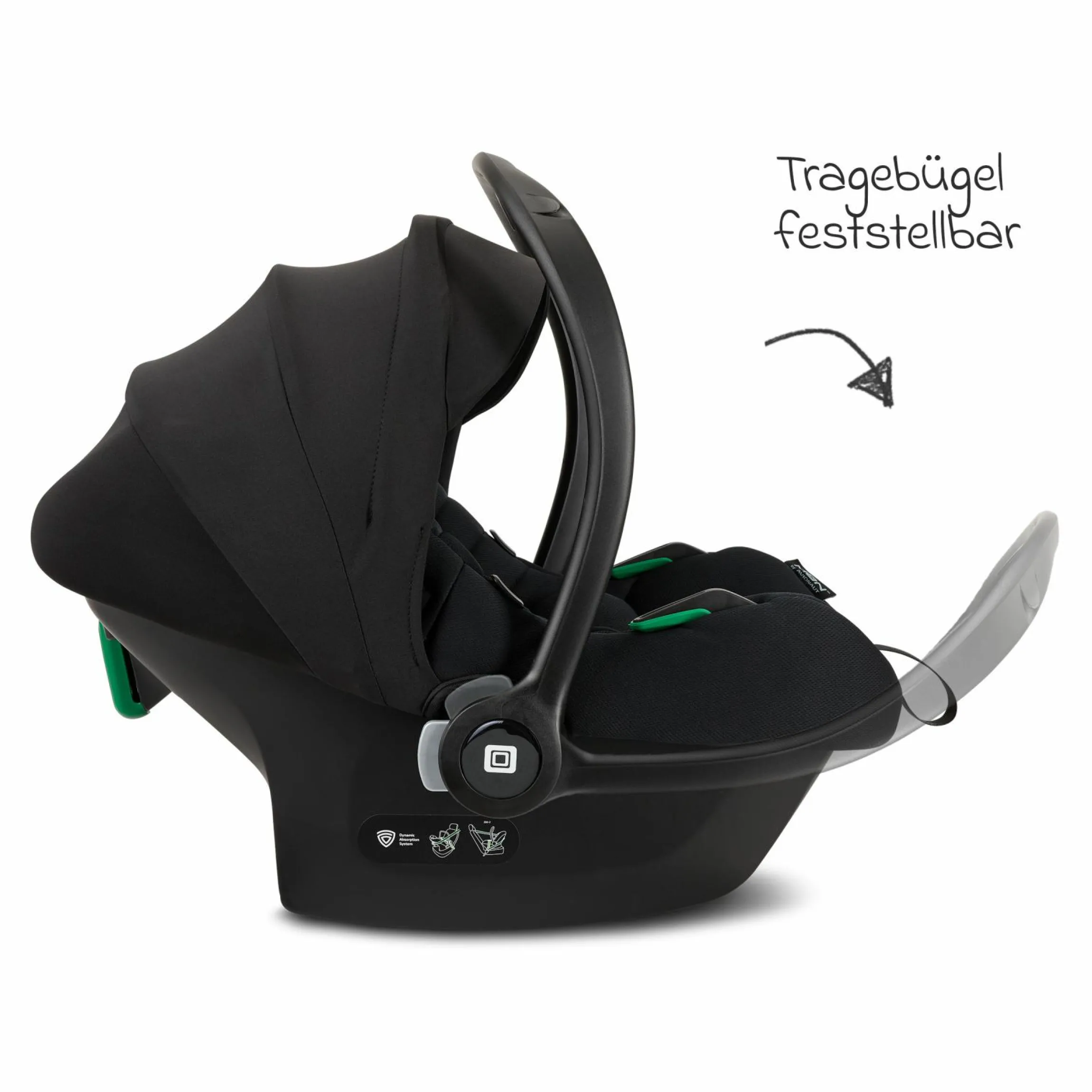 Babyschale Cosmo R129 i-Size by Avionaut ab Geburt - 13 kg (40 cm -75 cm) - Black - Kollektion 2024