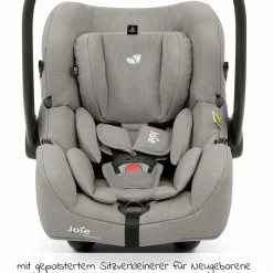 Babyschale i-Gemm 3 i-Size ab Geburt-13 kg (40 cm-85 cm) inkl. Sitzverkleinerer - Pebble