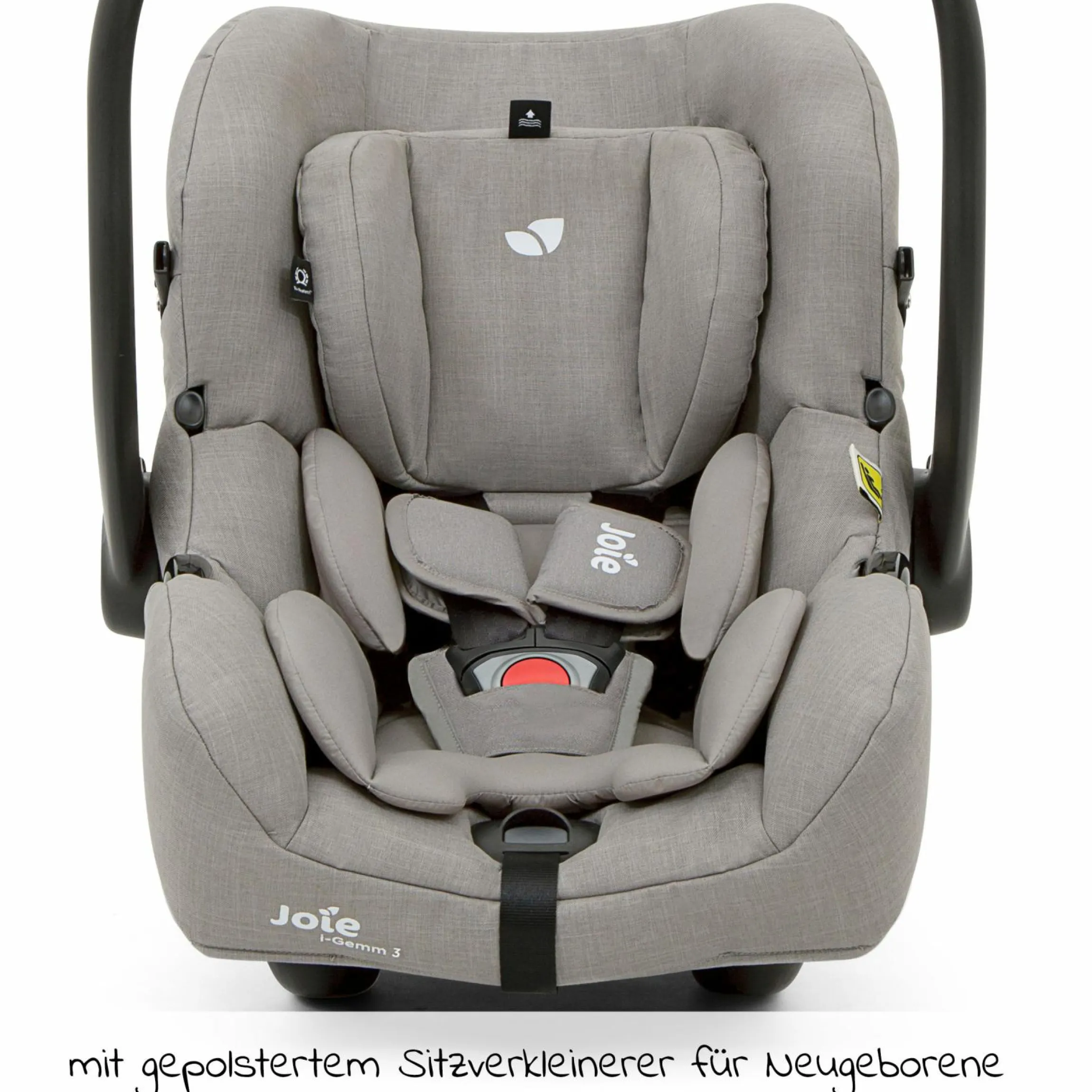 Babyschale i-Gemm 3 i-Size ab Geburt-13 kg (40 cm-85 cm) inkl. Sitzverkleinerer - Pebble