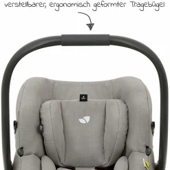 Babyschale i-Gemm 3 i-Size ab Geburt-13 kg (40 cm-85 cm) inkl. Sitzverkleinerer - Pebble