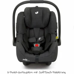 Babyschale i-Gemm 3 i-Size ab Geburt- 13 kg (40 cm -85 cm) inkl. Sitzverkleinerer - Pavement