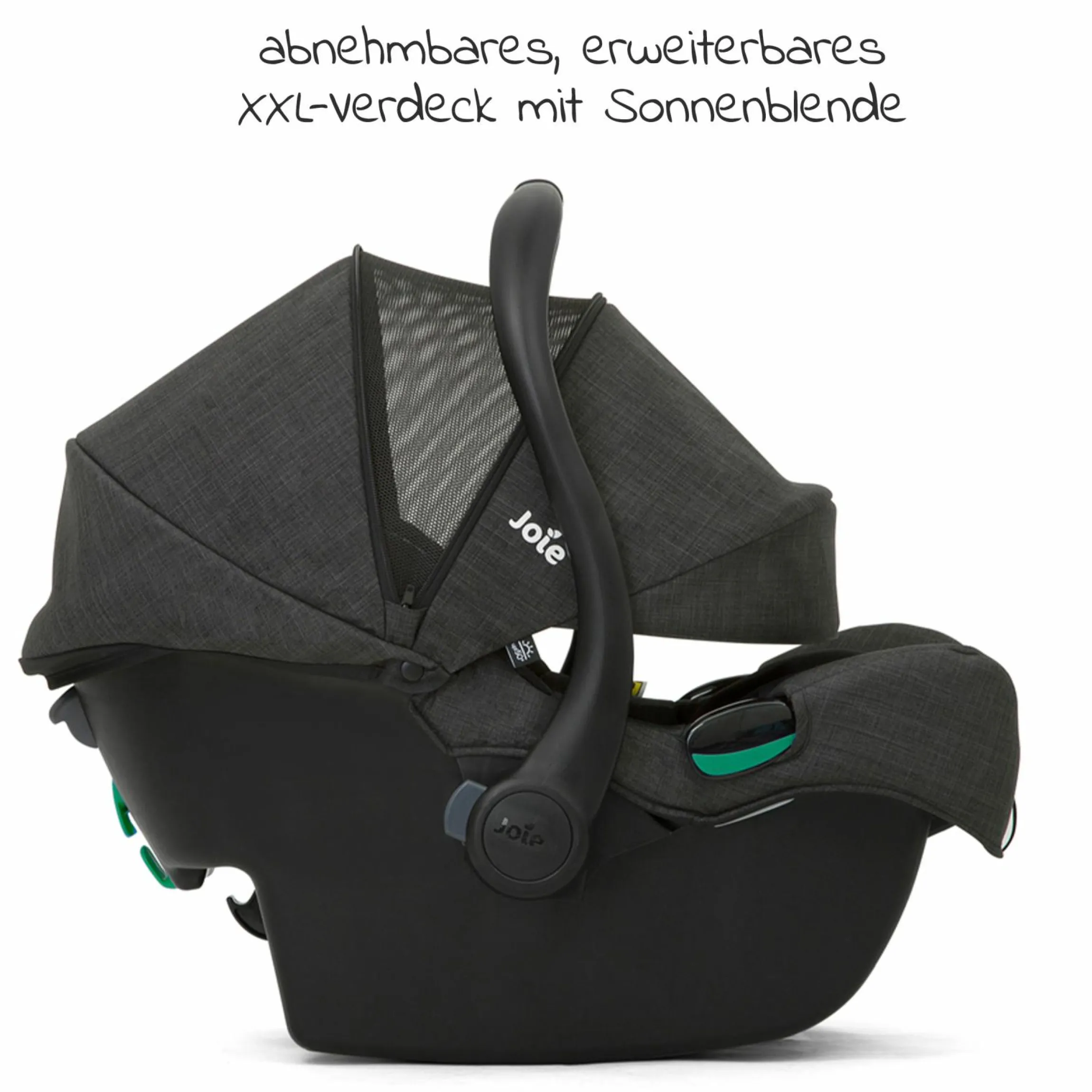 Babyschale i-Gemm 3 i-Size ab Geburt- 13 kg (40 cm -85 cm) inkl. Sitzverkleinerer - Pavement