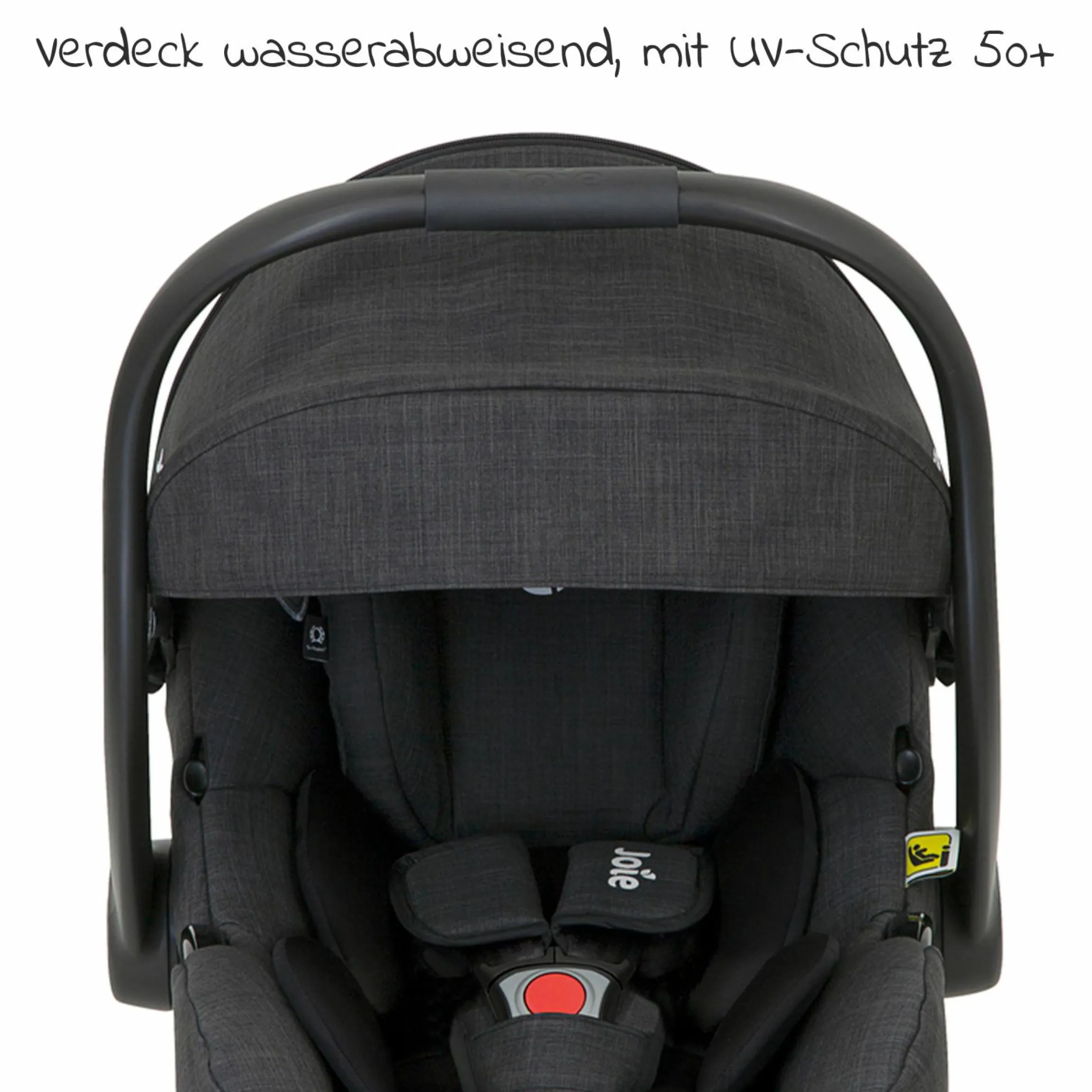 Babyschale i-Gemm 3 i-Size ab Geburt- 13 kg (40 cm -85 cm) inkl. Sitzverkleinerer - Pavement