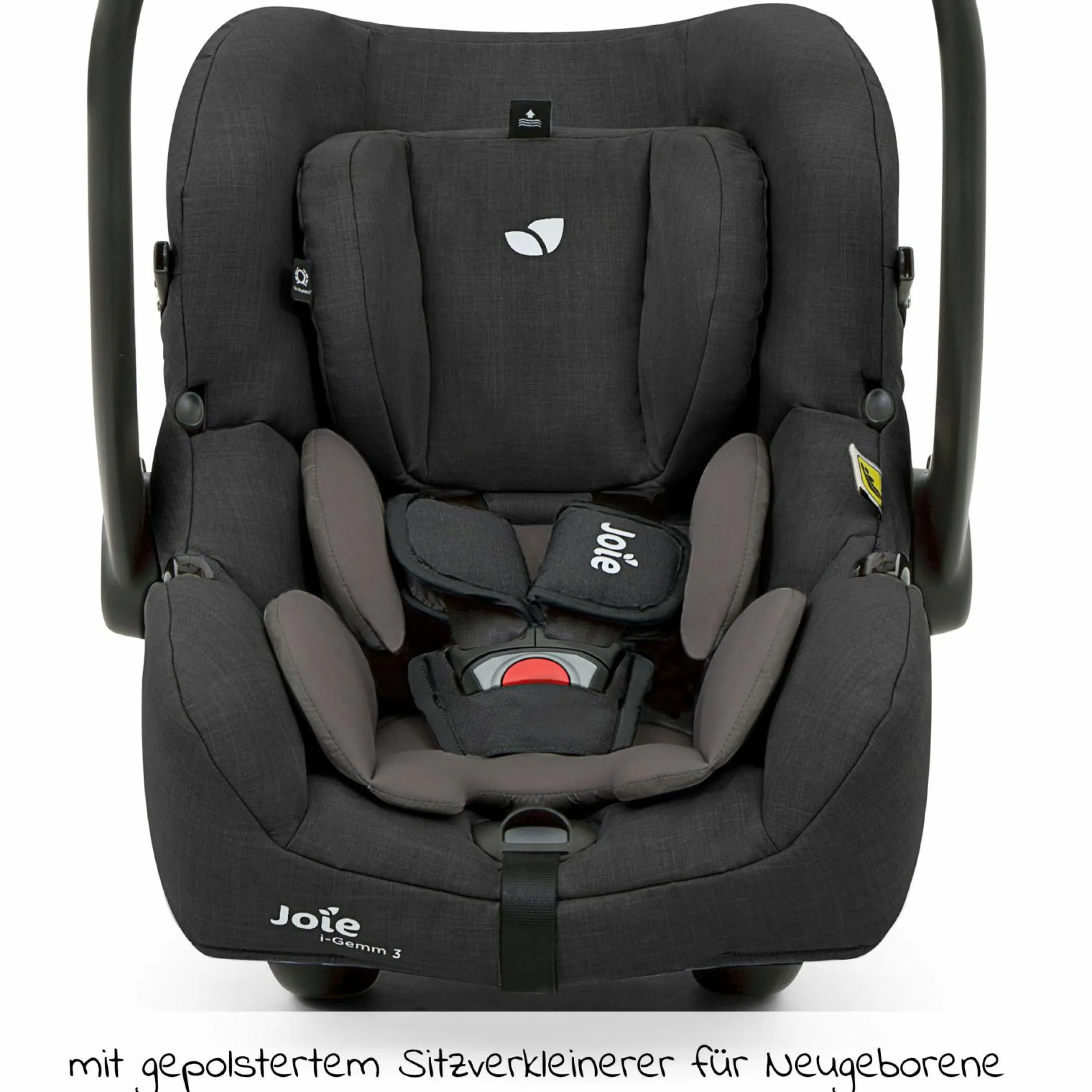 Babyschale i-Gemm 3 i-Size ab Geburt-13 kg (40 cm-85 cm) inkl. Sitzverkleinerer - Shale