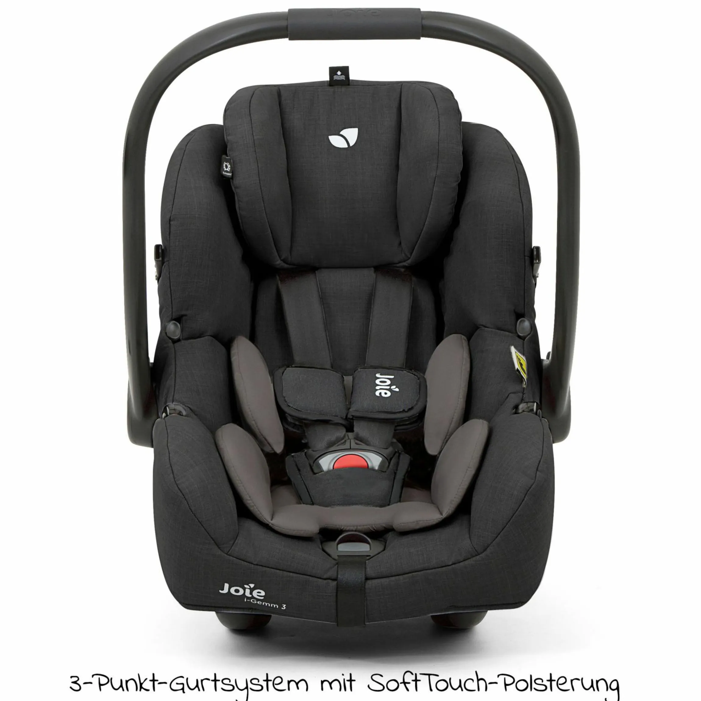 Babyschale i-Gemm 3 i-Size ab Geburt-13 kg (40 cm-85 cm) inkl. Sitzverkleinerer - Shale