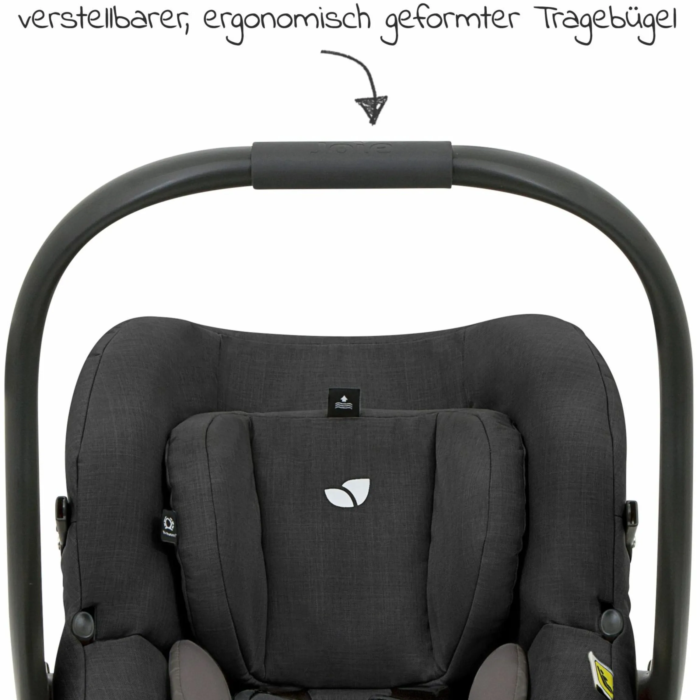 Babyschale i-Gemm 3 i-Size ab Geburt-13 kg (40 cm-85 cm) inkl. Sitzverkleinerer - Shale