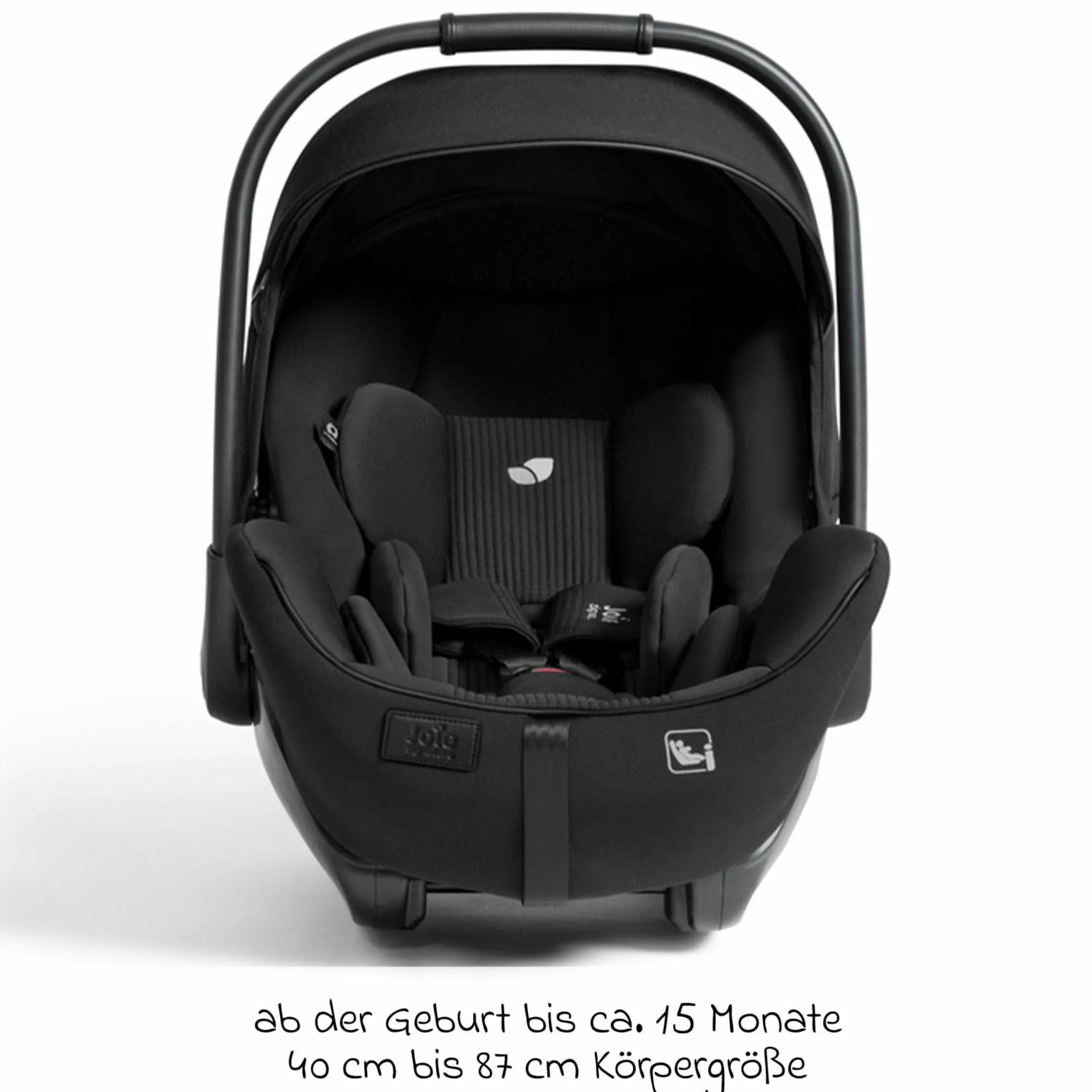 Babyschale I-Level Pro i-Size ab Geburt - 13 kg (40 cm -87 cm) mit Liegefunktuion, Sitzverkleinerer & Sonnenverdeck - Signature - Eclipse