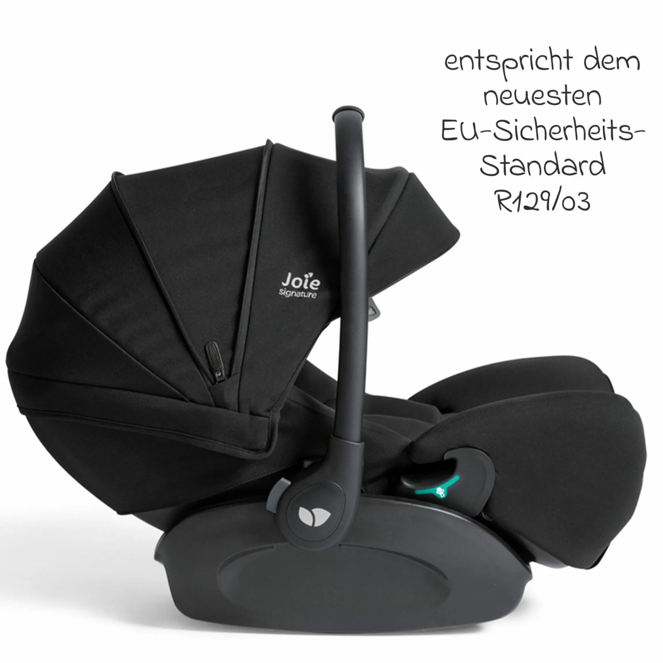 Babyschale I-Level Pro i-Size ab Geburt - 13 kg (40 cm -87 cm) mit Liegefunktuion, Sitzverkleinerer & Sonnenverdeck - Signature - Eclipse