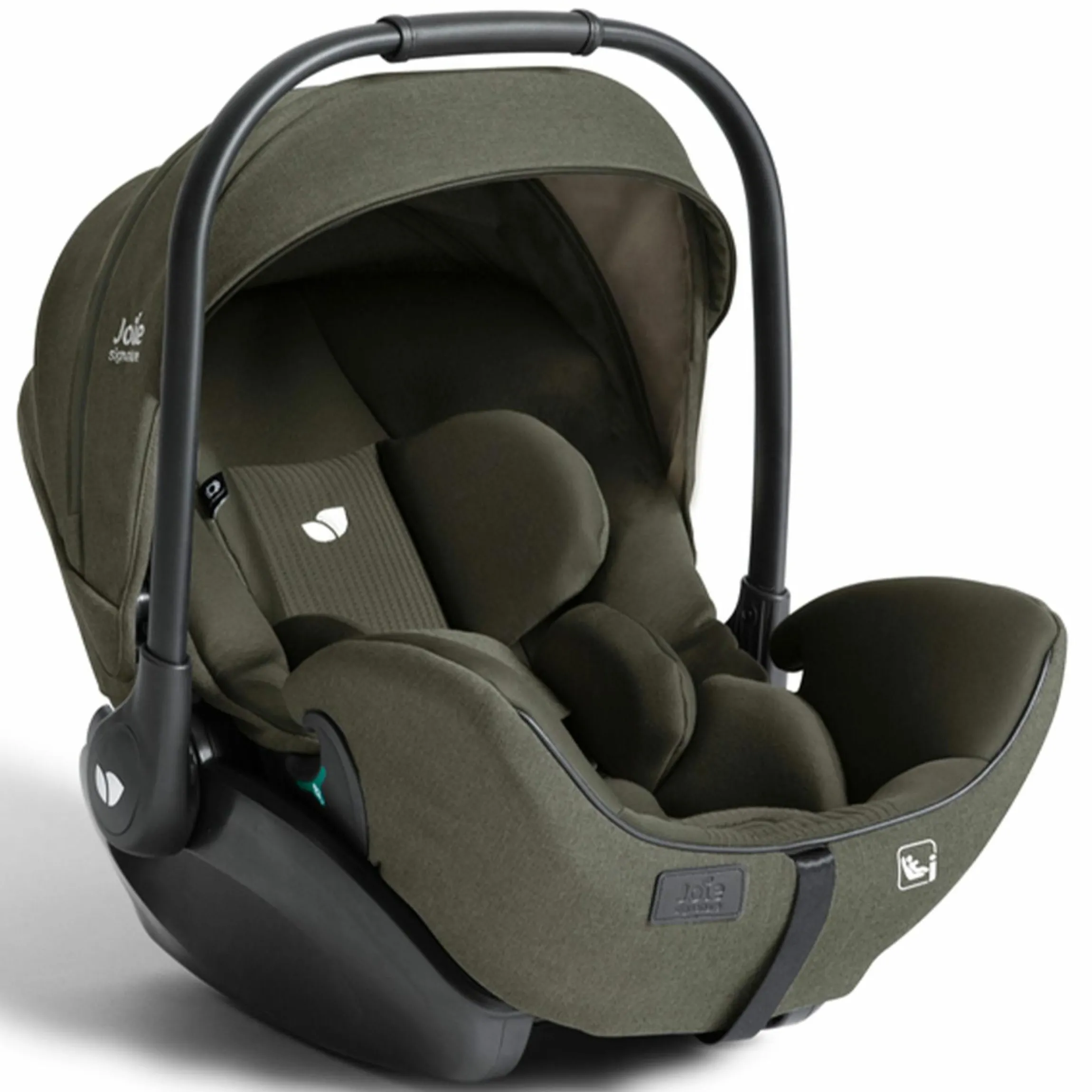 Babyschale I-Level Pro i-Size ab Geburt - 13 kg (40 cm -87 cm) mit Liegefunktuion, Sitzverkleinerer & Sonnenverdeck - Signature - Evergreen