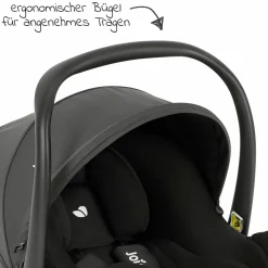 Babyschale i-Snug 2 i-Size ab Geburt-13 kg (40 cm-75 cm) inkl. Sitzverkleinerer nur 3,35 kg + Einschlagdecke Pusteblume - Shale - Kollektion 2025