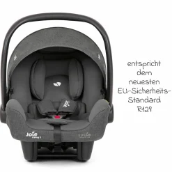 Babyschale i-Snug 2 i-Size ab Geburt-13 kg (40 cm-75 cm) inkl. Sitzverkleinerer nur 3,35 kg - Cycle Collection - Shell Gray