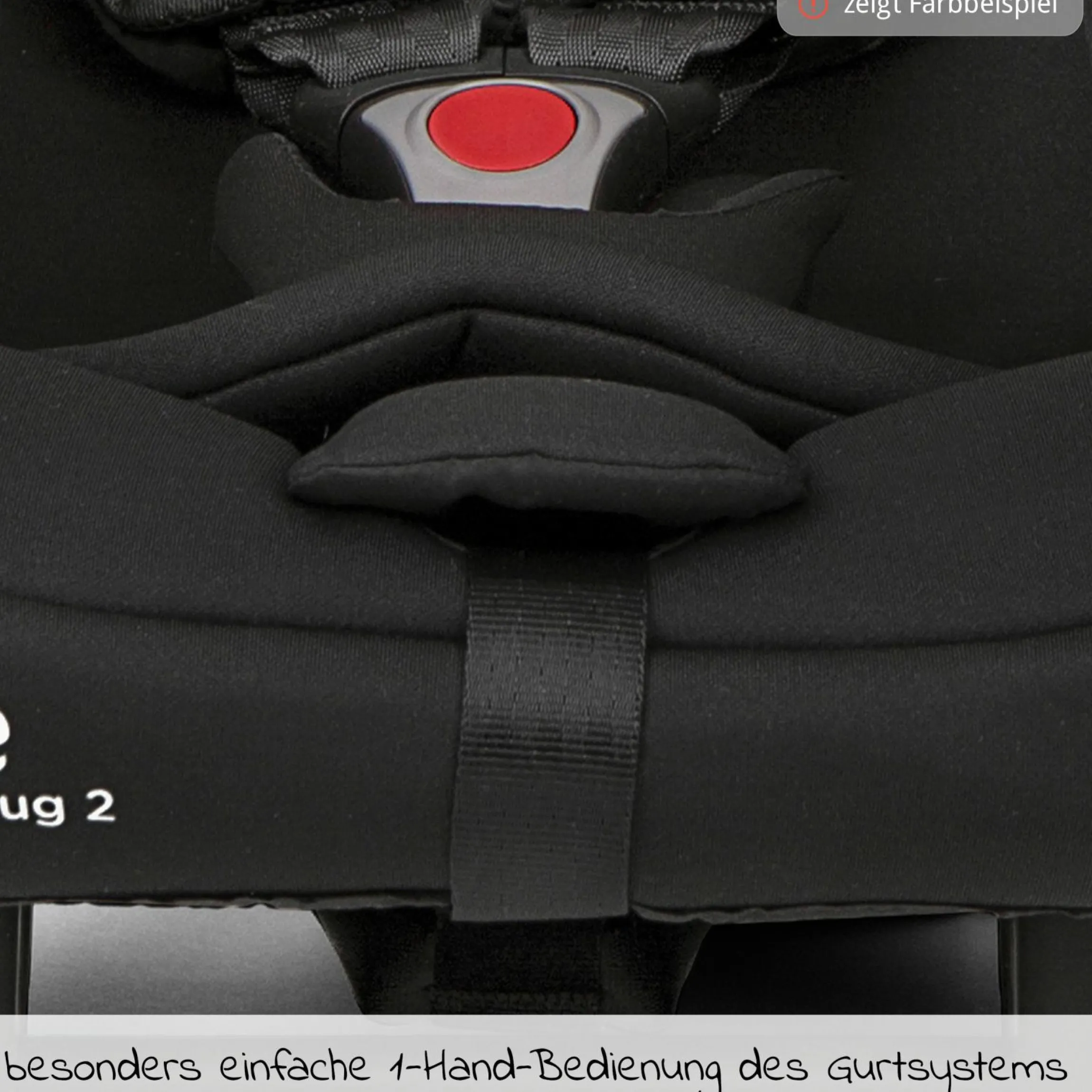Babyschale i-Snug 2 i-Size ab Geburt-13 kg (40 cm-75 cm) inkl. Sitzverkleinerer nur 3,35 kg - Pebble - Kollektion 2025