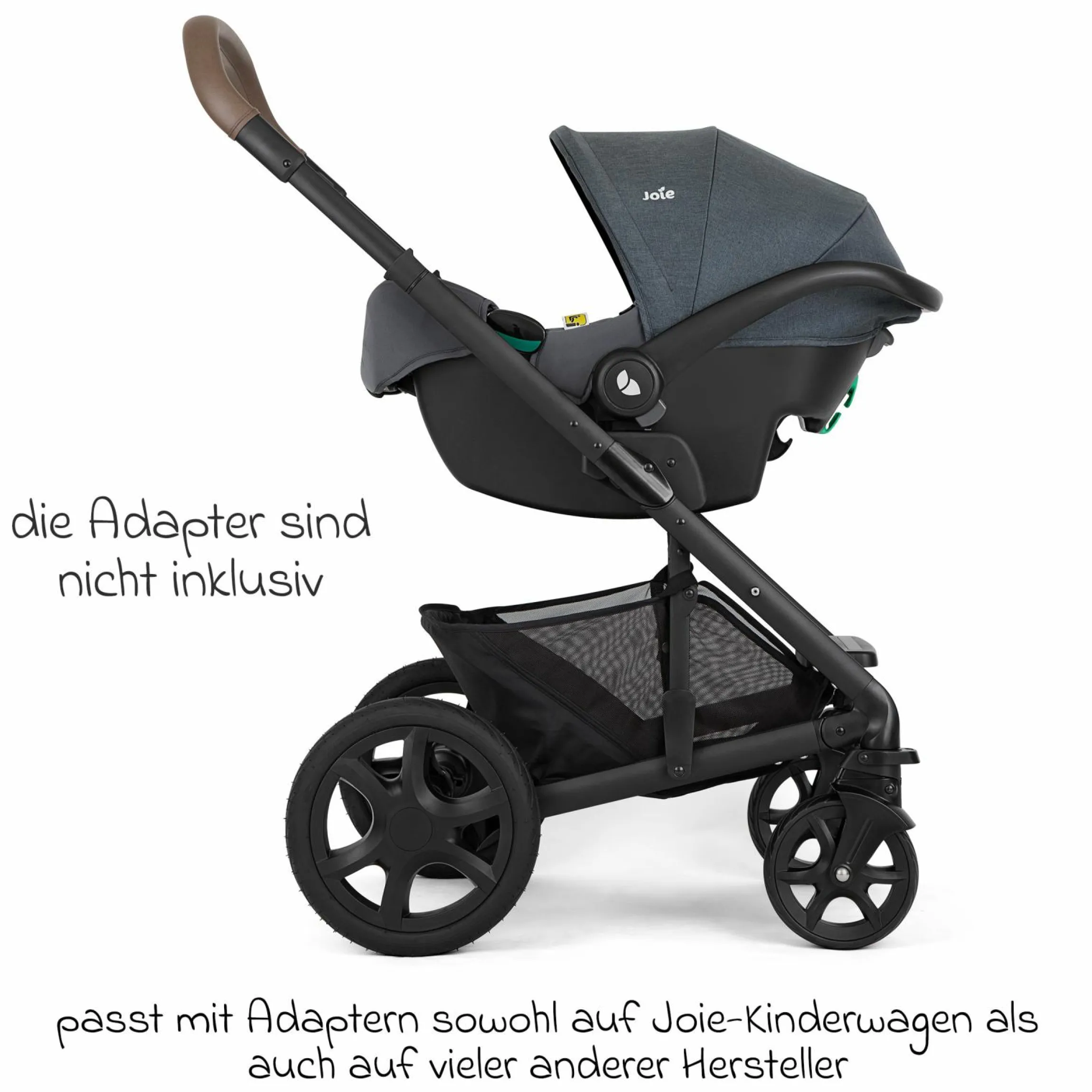 Babyschale i-Snug 2 i-Size ab Geburt-13 kg (40 cm-75 cm) inkl. Sitzverkleinerer nur 3,35 kg - Moonlight - Kollektion 2025