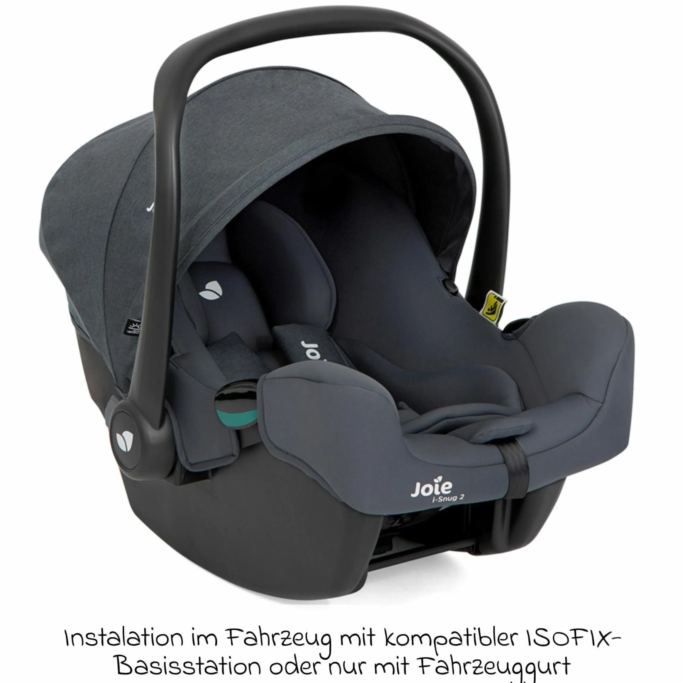 Babyschale i-Snug 2 i-Size ab Geburt-13 kg (40 cm-75 cm) inkl. Sitzverkleinerer nur 3,35 kg - Moonlight - Kollektion 2025