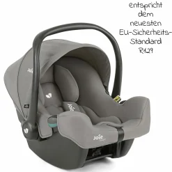 Babyschale i-Snug 2 i-Size ab Geburt-13 kg (40 cm-75 cm) inkl. Sitzverkleinerer nur 3,35 kg + Einschlagdecke Pusteblume - Pebble - Kollektion 2025