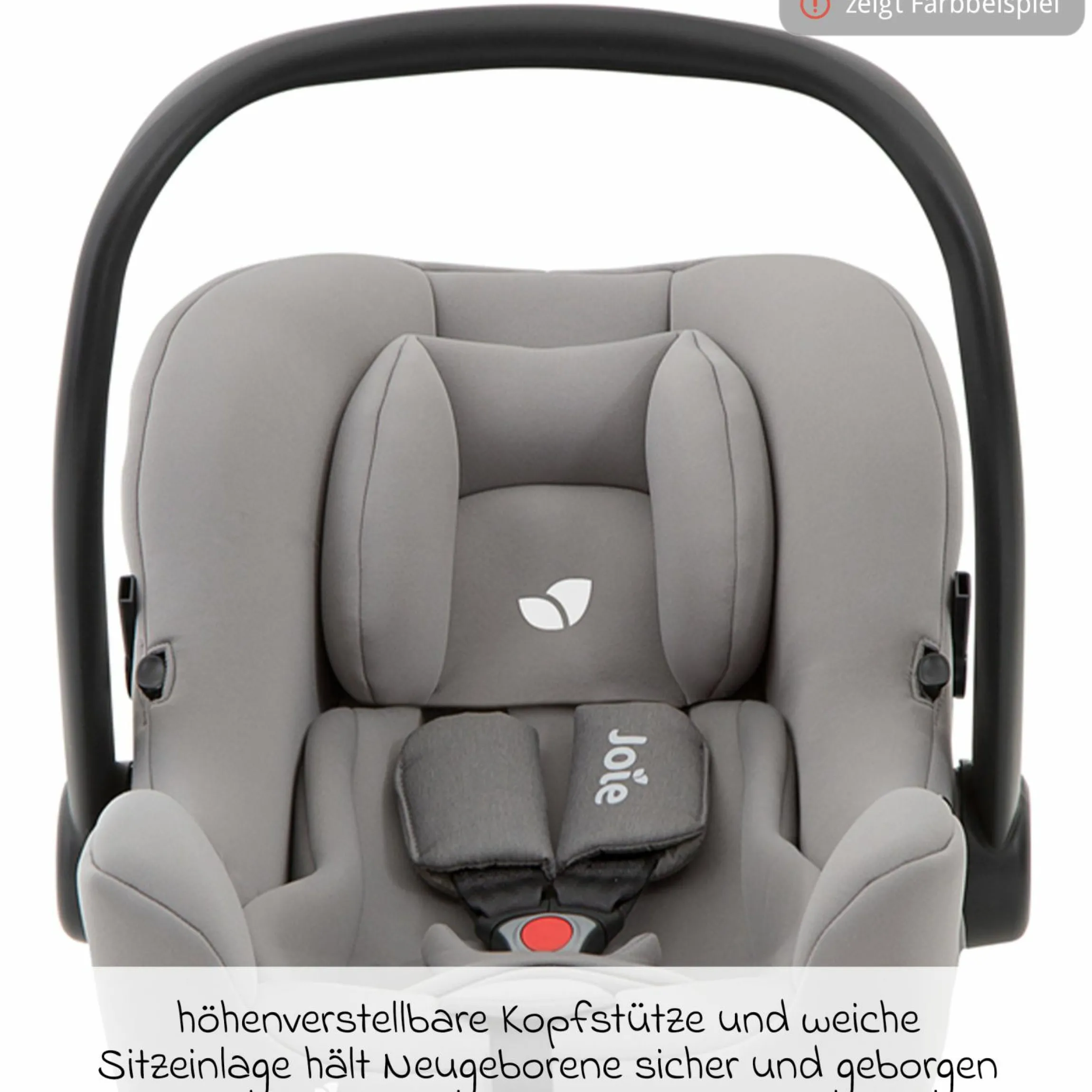 Babyschale i-Snug 2 i-Size mit Isofix-Basis ab Geburt-13 kg (40 cm-75 cm) inkl. Sitzverkleinerer nur 3,35 kg inkl. Polsterschutz - Laurel