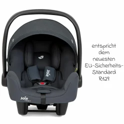 Babyschale i-Snug 2 i-Size mit Isofix-Basis ab Geburt-13 kg (40 cm-75 cm) inkl. Sitzverkleinerer nur 3,35 kg inkl. Polsterschutz - Moonlight
