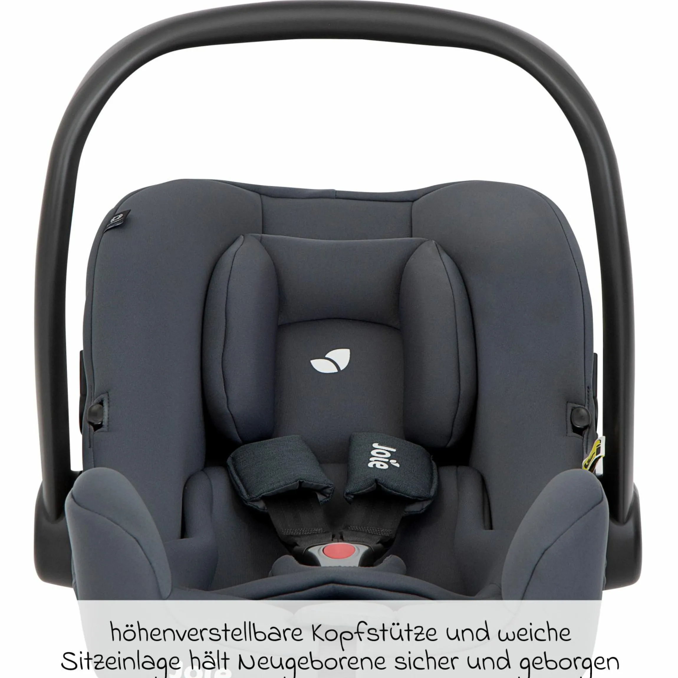 Babyschale i-Snug 2 i-Size mit Isofix-Basis ab Geburt-13 kg (40 cm-75 cm) inkl. Sitzverkleinerer nur 3,35 kg inkl. Polsterschutz - Moonlight