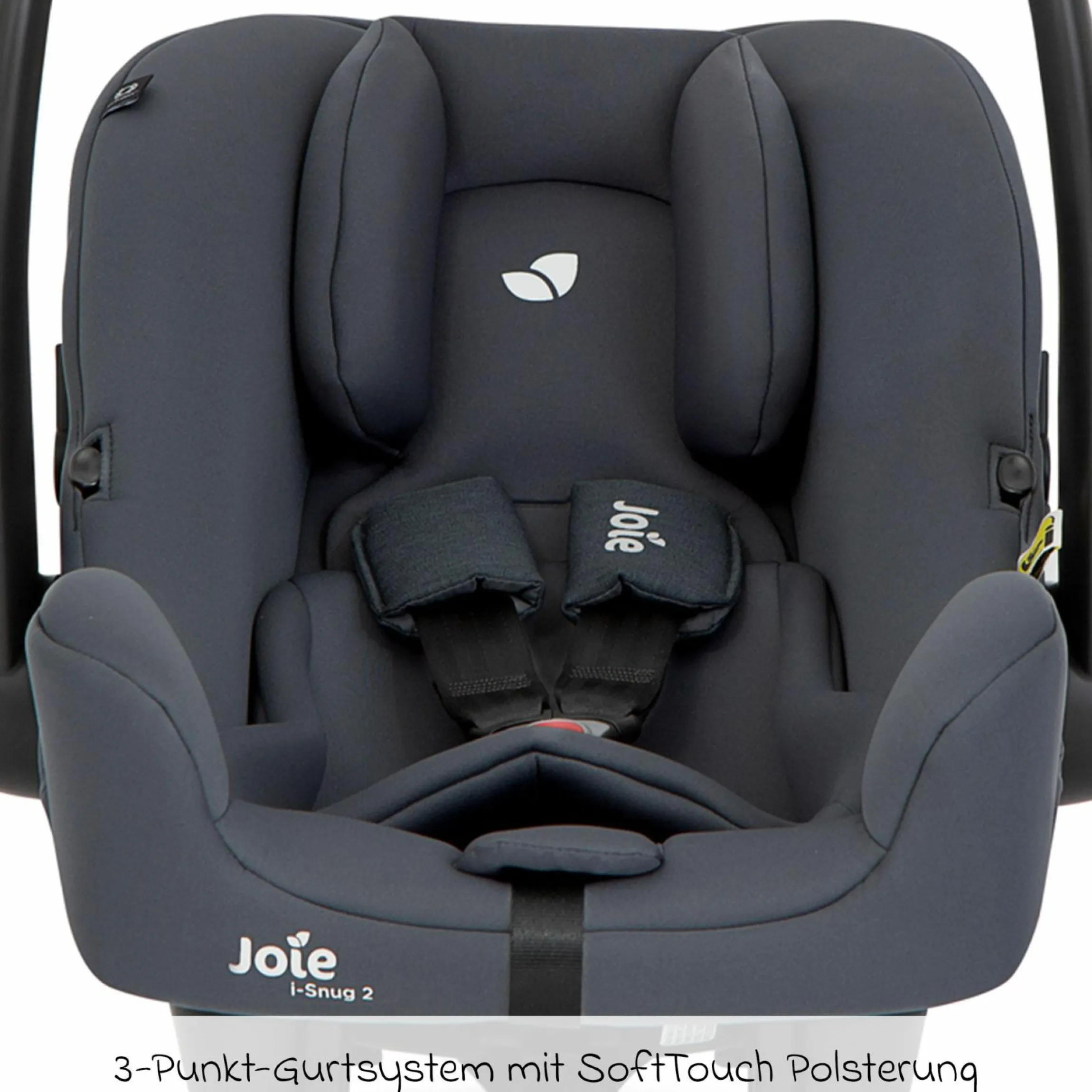 Babyschale i-Snug 2 i-Size mit Isofix-Basis ab Geburt-13 kg (40 cm-75 cm) inkl. Sitzverkleinerer nur 3,35 kg inkl. Polsterschutz - Moonlight