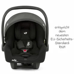 Babyschale i-Snug 2 i-Size mit Isofix-Basis ab Geburt-13 kg (40 cm-75 cm) inkl. Sitzverkleinerer nur 3,35 kg inkl. Polsterschutz - Shale