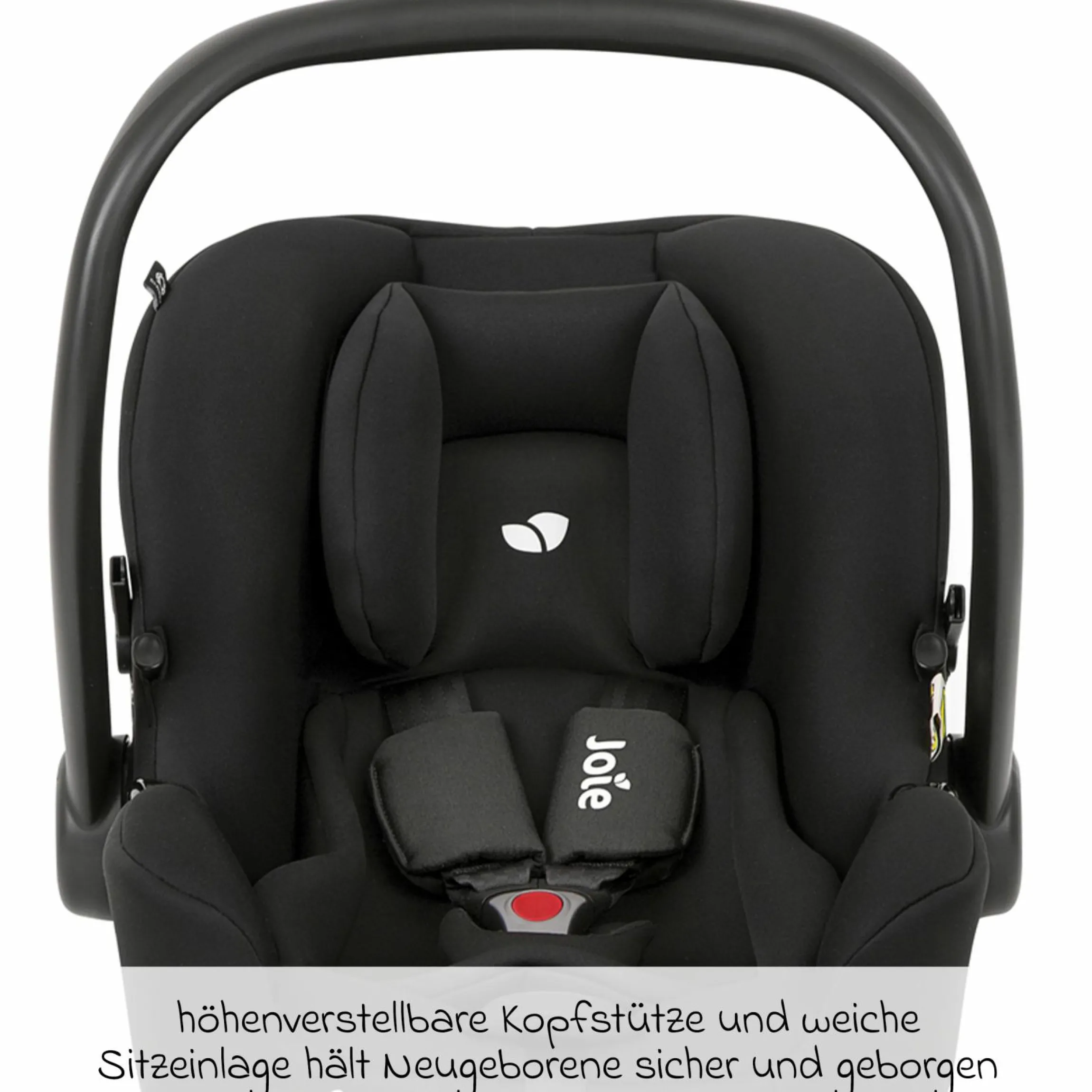 Babyschale i-Snug 2 i-Size mit Isofix-Basis ab Geburt-13 kg (40 cm-75 cm) inkl. Sitzverkleinerer nur 3,35 kg inkl. Polsterschutz - Shale