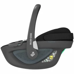 Babyschale Pebble 360 i-Size drehbar ab Geburt - 15 Monate (40 cm - 83 cm) ClimaFlow, Easy-in Gurtsystem & G-Cell Seitenaufpralltechnologie - Essential Black - Kollektion 2025