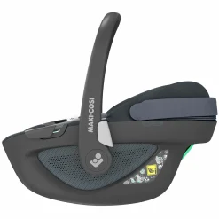 Babyschale Pebble 360 i-Size drehbar ab Geburt - 15 Monate (40 cm - 83 cm) ClimaFlow, Easy-in Gurtsystem & G-Cell Seitenaufpralltechnologie - Essential Graphite - Kollektion 2025