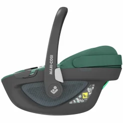 Babyschale Pebble 360 i-Size drehbar ab Geburt - 15 Monate (40 cm - 83 cm) ClimaFlow, Easy-in Gurtsystem & G-Cell Seitenaufpralltechnologie - Essential Green - Kollektion 2025
