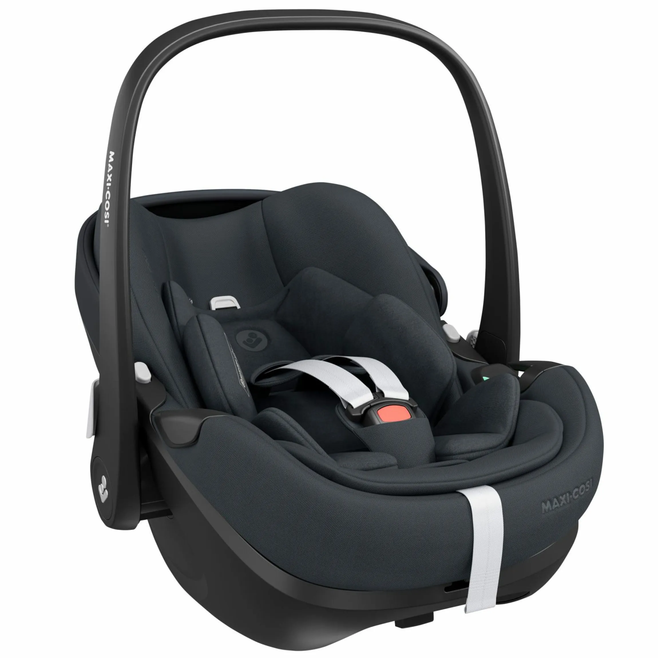 Babyschale Pebble 360 Pro i-Size drehbar ab Geburt - 15 Monate (40 cm - 83 cm ) mit flacher Liegeposition - Essential Graphite - Kollektion 2025