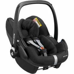 Babyschale Pebble Pro i-Size ab Geburt - 12 Monate (45-75 cm) & Sitzverkleinerer, Sonnenverdeck - Essential Black - Kollektion 2025