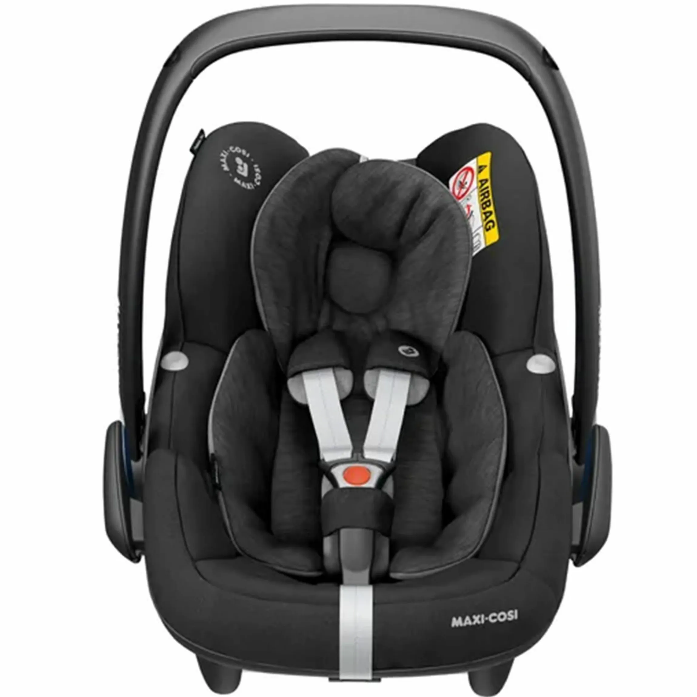 Babyschale Pebble Pro i-Size ab Geburt-12 Monate (45-75 cm) mit FamilyFix 3 i-Size Base - Essential Black - Kollektion 2025