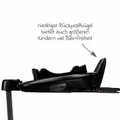 Babyschale PIPA next i-Size inkl. Base next ab Geburt bis 13 kg (40 cm - 83 cm) inkl. Sitzverkleinerer, Sonnenverdeck mit Dream Drape, Polsterschutz nur 2,8 kg - Pine