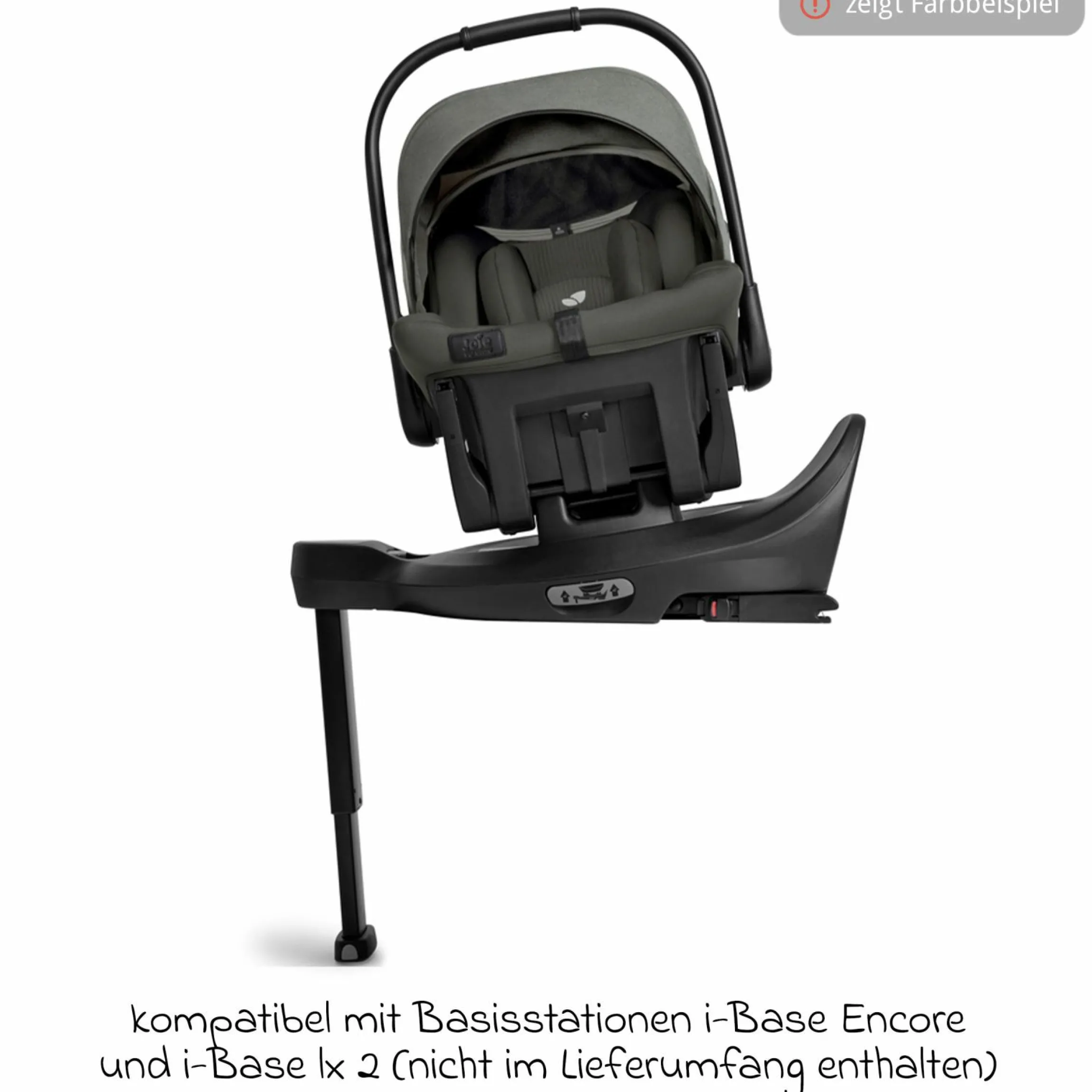 Babyschale Sprint R129 ab Geburt - 13 kg (40 cm -75 cm) inkl. Sitzverkleinerer, Sonnenverdeck & Isofix-Konnektoren - Signature - Ebony