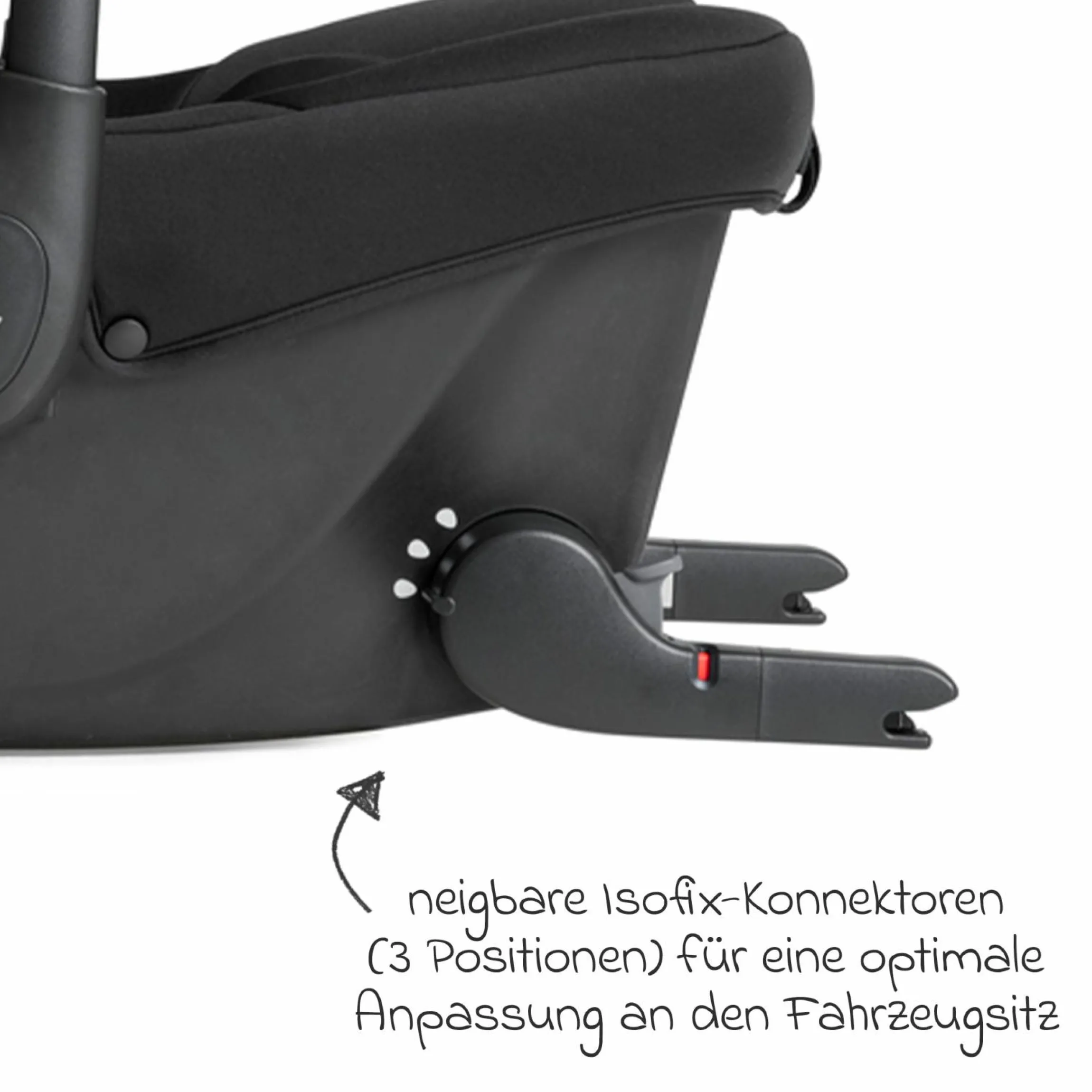 Babyschale Sprint R129 ab Geburt - 13 kg (40 cm -75 cm) inkl. Sitzverkleinerer, Sonnenverdeck & Isofix-Konnektoren - Signature - Eclipse