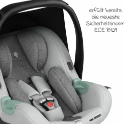 Babyschale Tulip (Autositz Gruppe 0+ / i-Size) inkl. Neugeborenenfußsack - Pearl