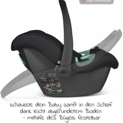 Babyschale Tulip (Autositz Gruppe 0+ / i-Size) - Sage