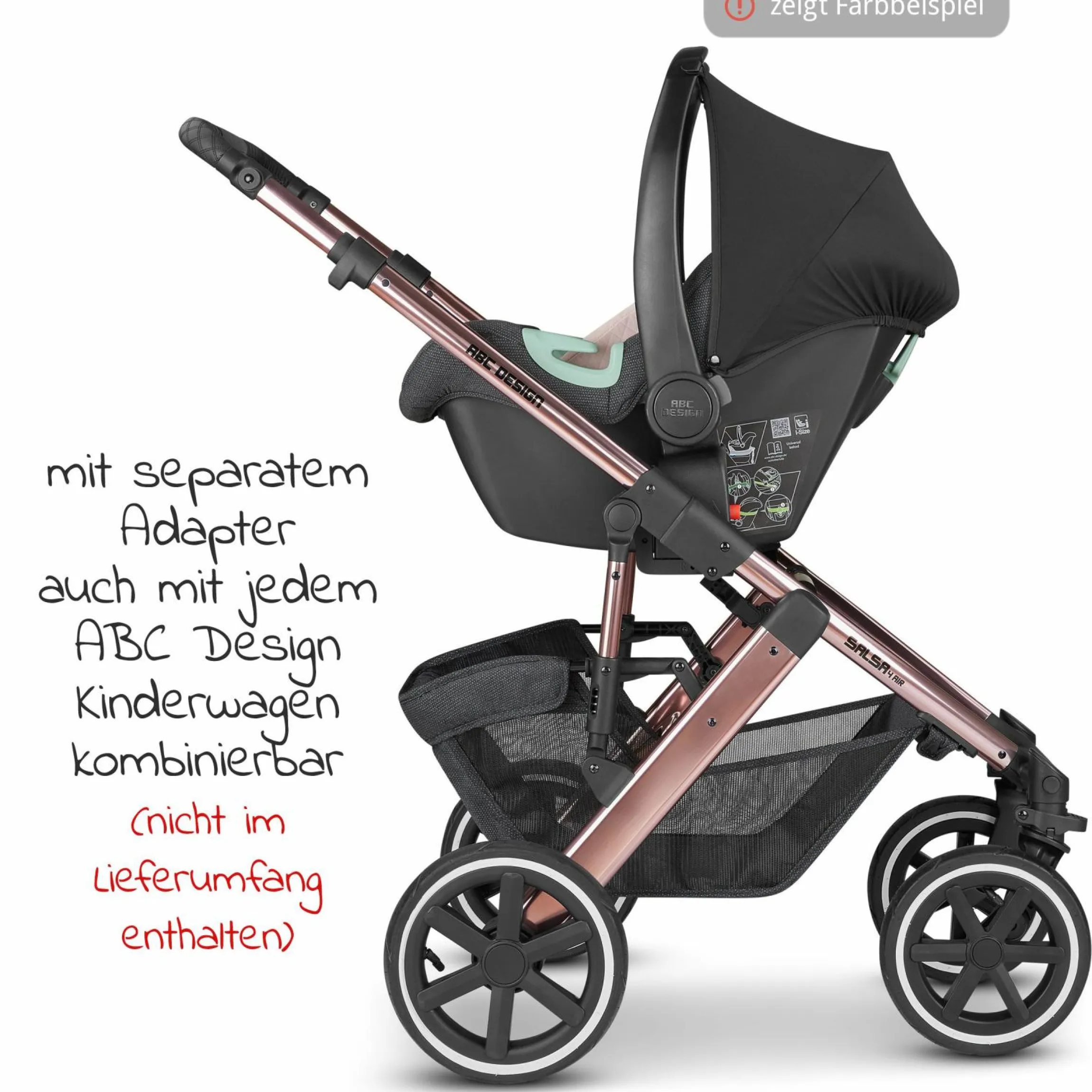 Babyschale Tulip (Autositz Gruppe 0+ / i-Size) - Bubble