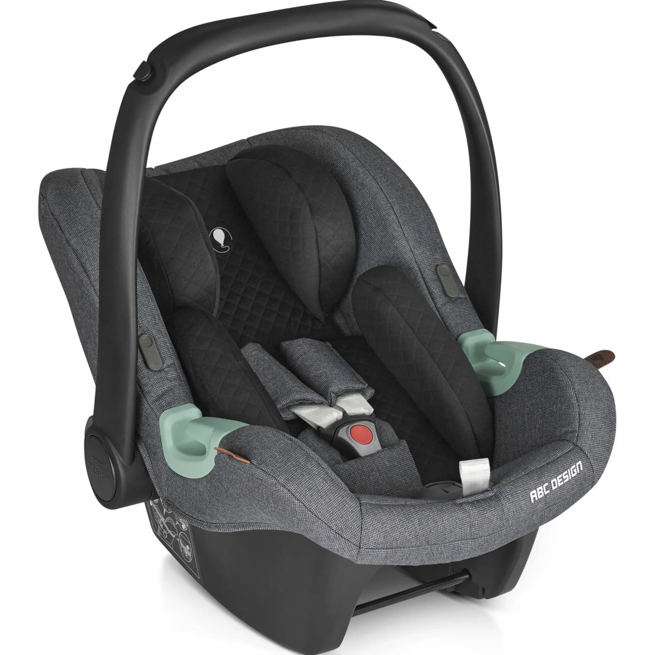 Babyschale Tulip (Autositz Gruppe 0+ / i-Size) - Asphalt
