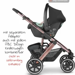 Babyschale Tulip (Autositz Gruppe 0+ / i-Size) - Asphalt