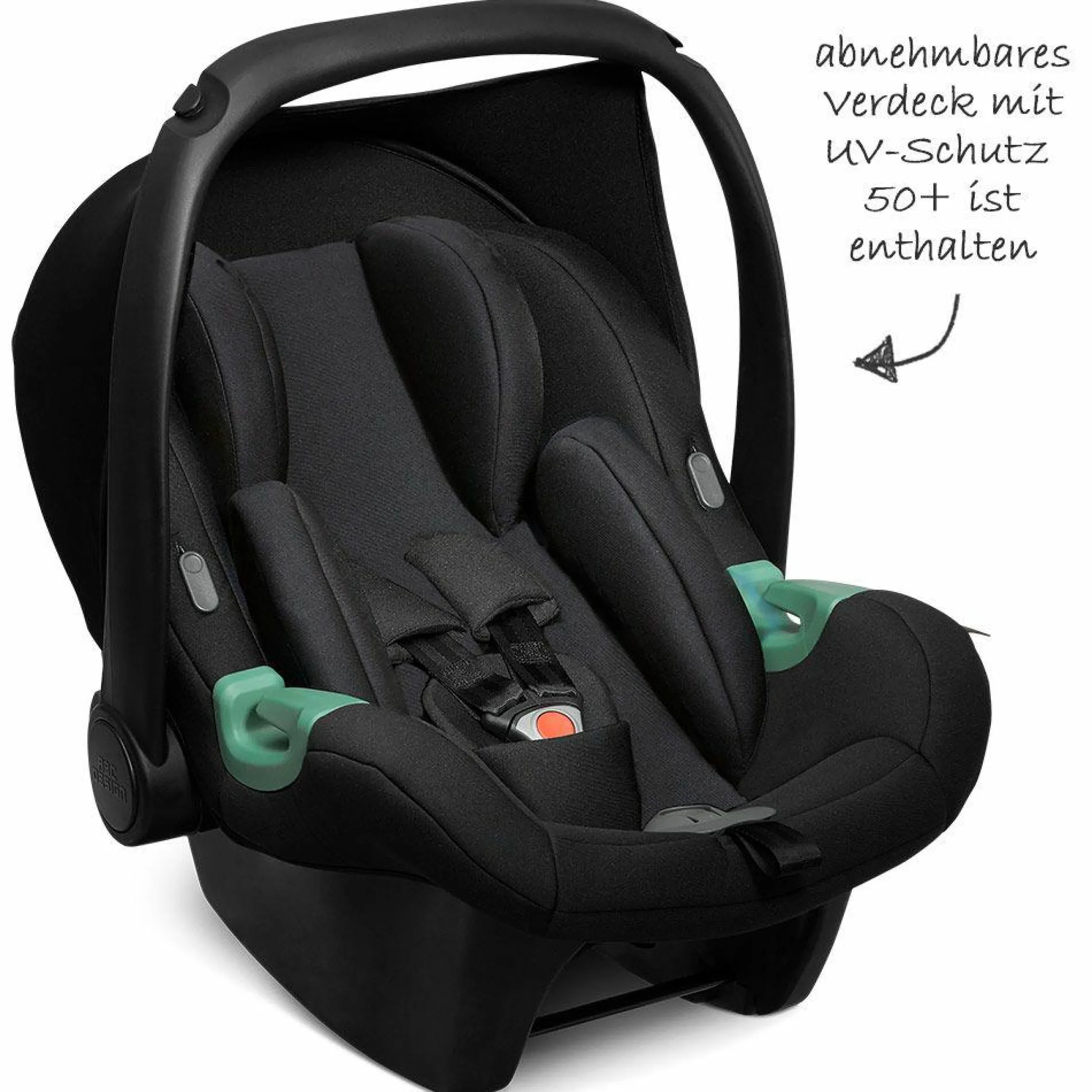 Babyschale Tulip (Autositz Gruppe 0+) - Black