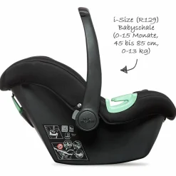 Babyschale Tulip (Autositz Gruppe 0+) - Black
