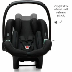 Babyschale Tulip (Autositz Gruppe 0+) - Black