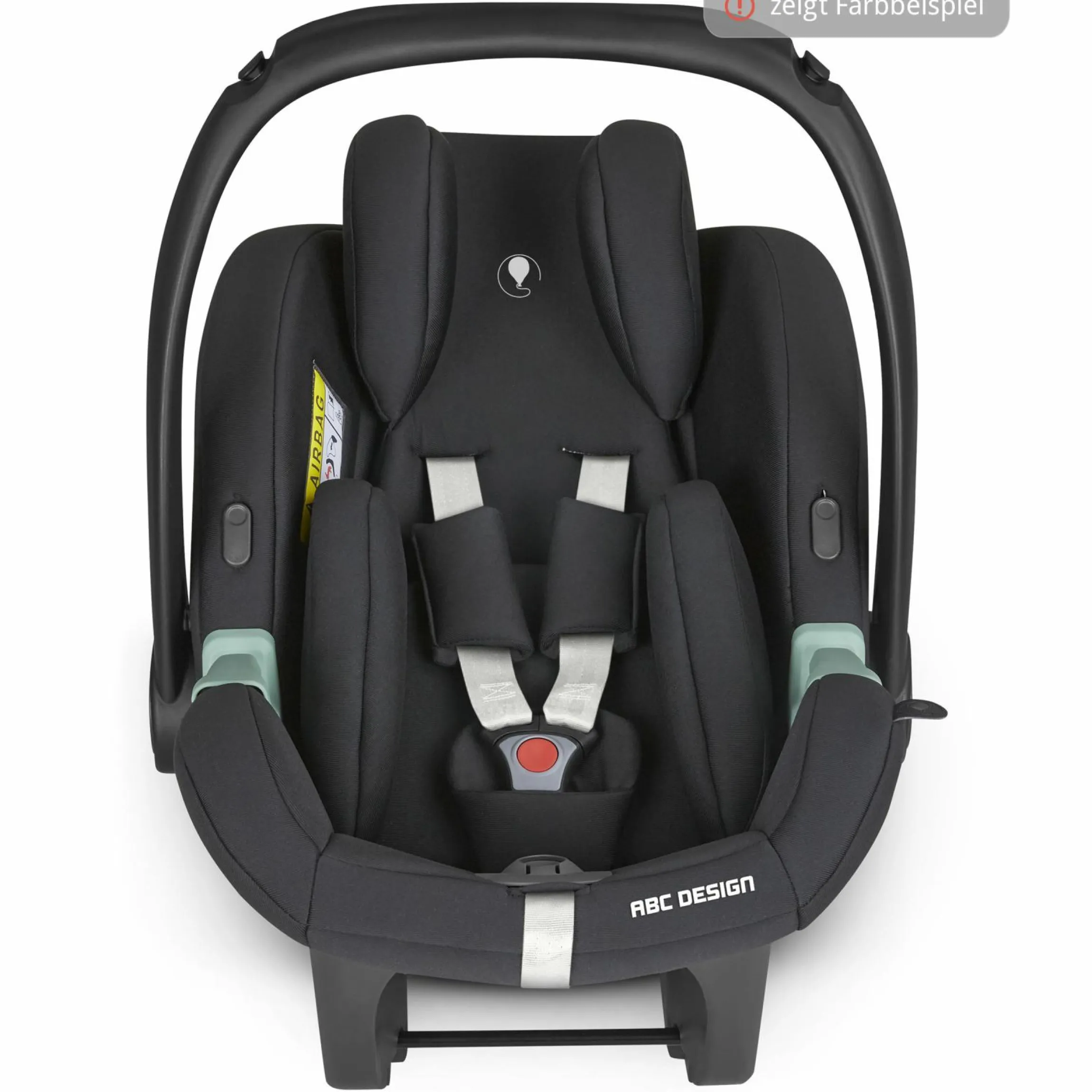 Babyschale Tulip inkl. Isofix Base Root ab Geburt bis 13 kg (45 cm - 85 cm) - Graphite